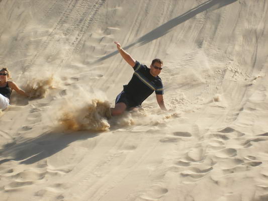 Sand Boarding In Egypt